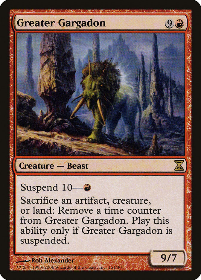 Greater Gargadon [Time Spiral] 