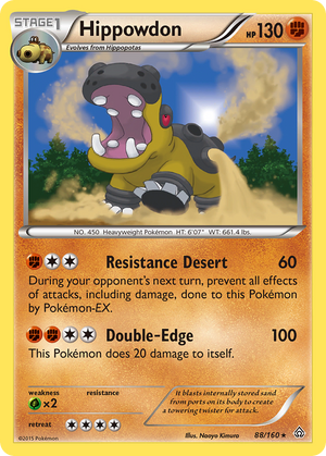 Hippowdon (88/160) [XY: Primal Clash] 