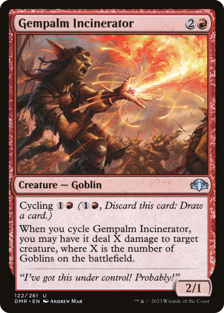 Gempalm Incinerator [Dominaria Remastered] 