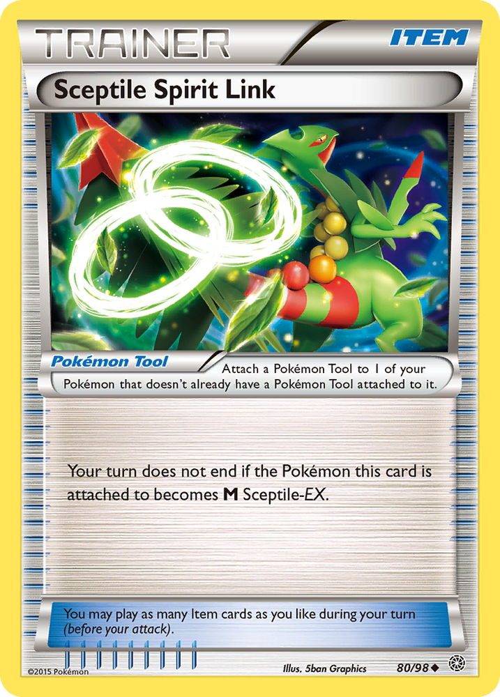 Sceptile Spirit Link (80/98) [XY: Ancient Origins] 