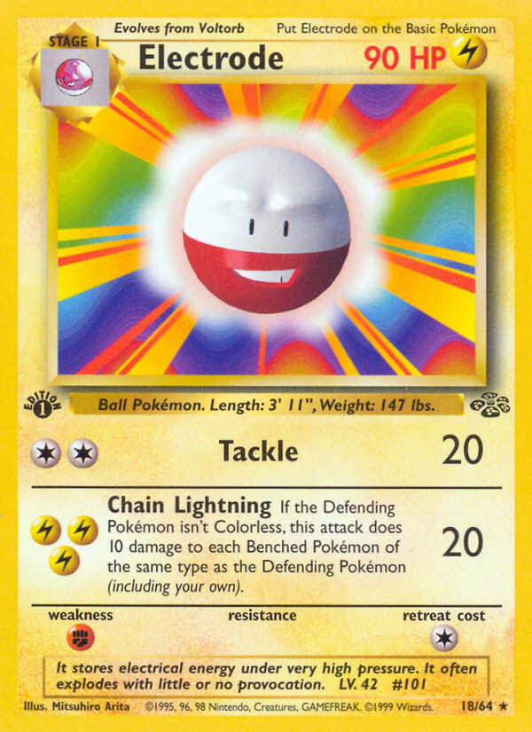 Electrode (18/64) [Jungle 1st Edition] 