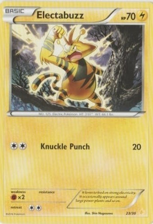 Electabuzz (23/30) [XY: Trainer Kit 3 - Pikachu Libre] 