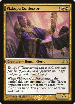 Vizkopa Confessor [Gatecrash] 
