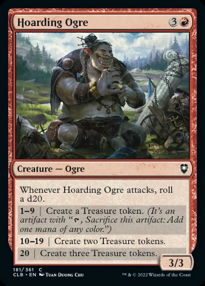 Hoarding Ogre [Commander Legends: Battle for Baldur's Gate] 