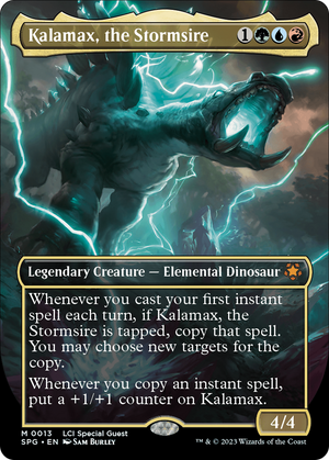 Kalamax, the Stormsire (Borderless) [The Lost Caverns of Ixalan Special Guests] 