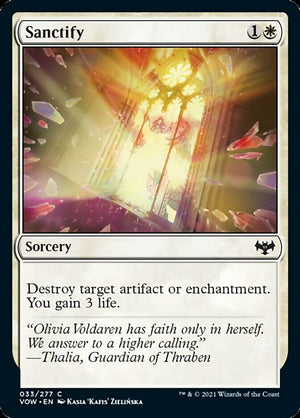 Sanctify [Innistrad: Crimson Vow] 