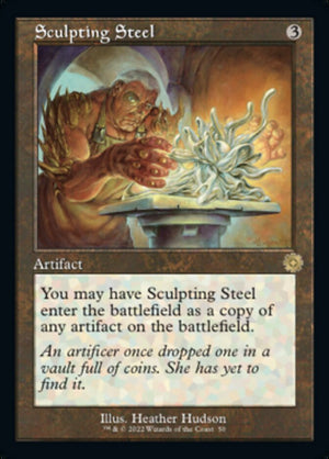 Sculpting Steel (Retro) [The Brothers' War Retro Artifacts] 