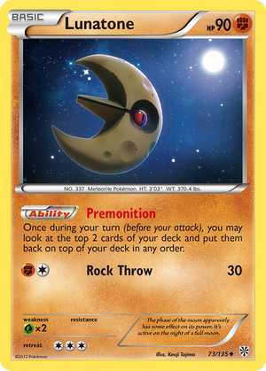 Lunatone (73/135) [Black &amp; White: Plasma Storm] 