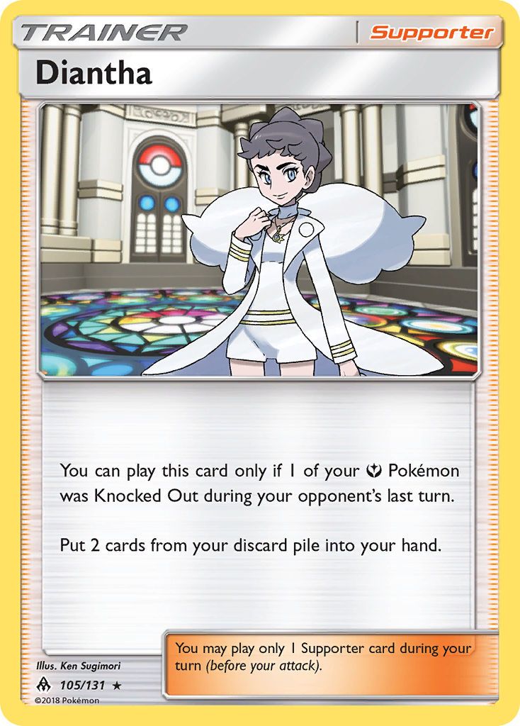 Diantha (105/131) [Sun & Moon: Forbidden Light] 