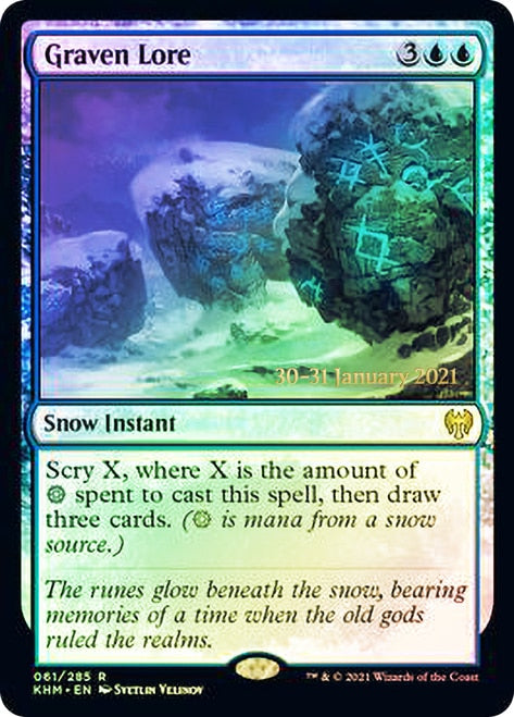 Graven Lore [Kaldheim Prerelease Promos] 