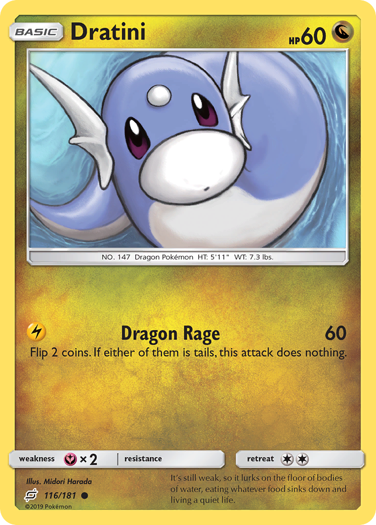 Dratini (116/181) [Sun & Moon: Team Up] 