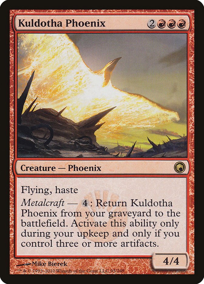 Kuldotha Phoenix [Scars of Mirrodin] 