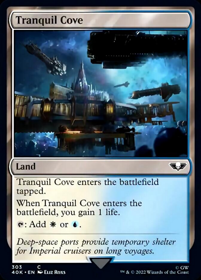 Tranquil Cove (Surge Foil) [Warhammer 40,000] 