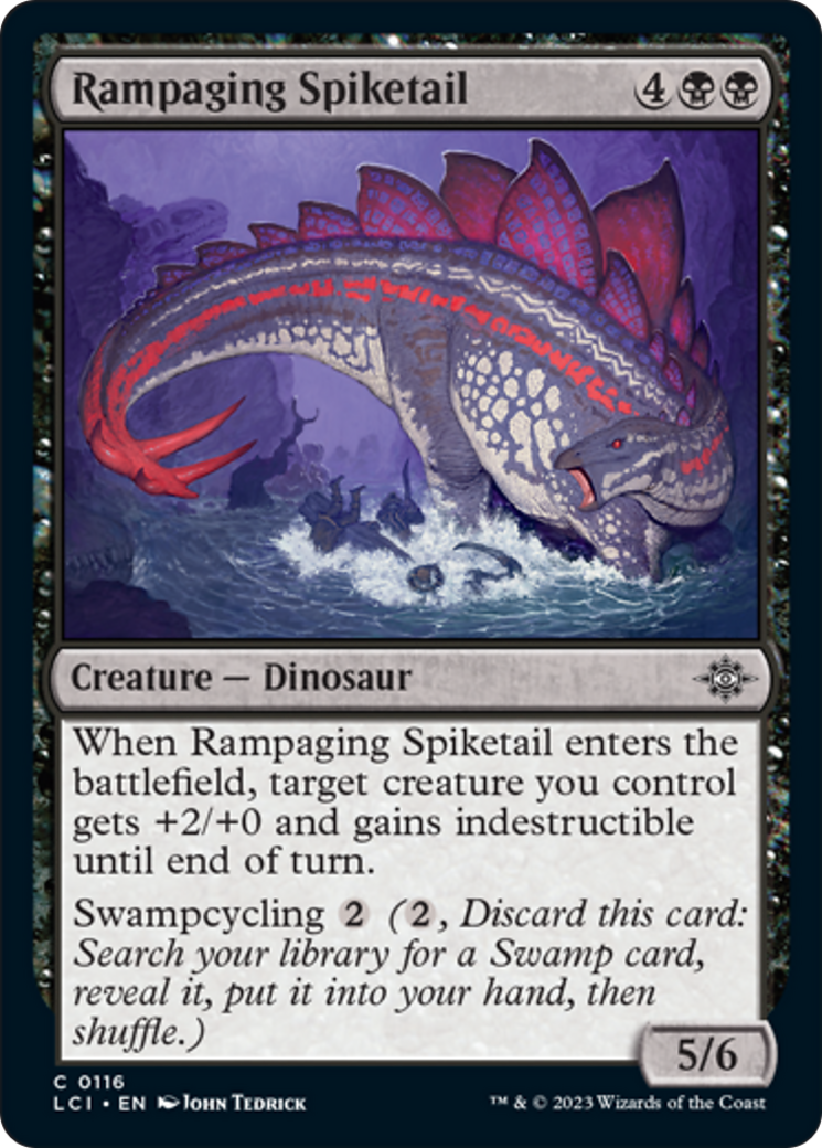 Rampaging Spiketail [The Lost Caverns of Ixalan] 