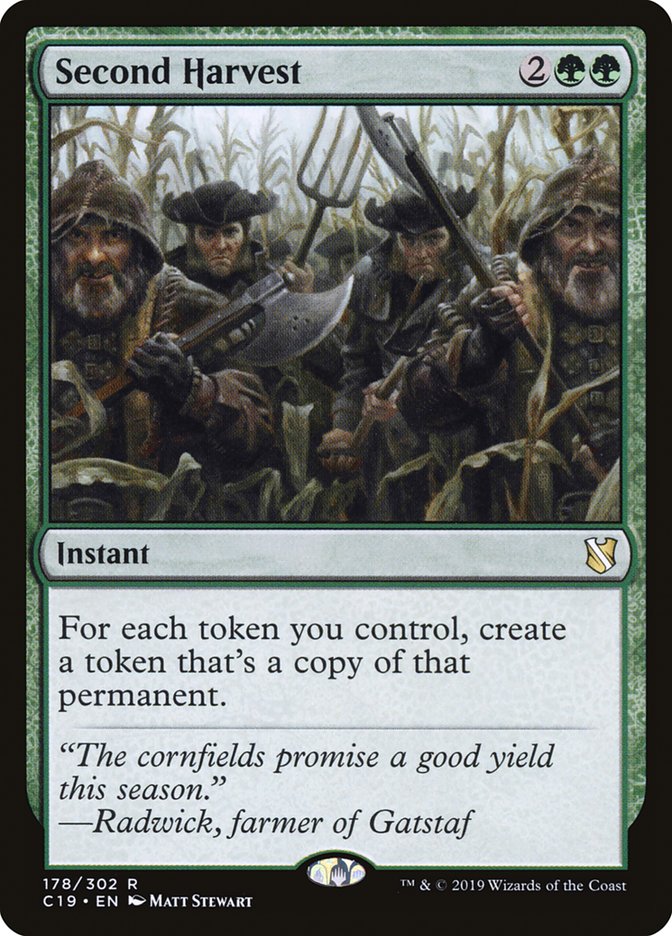 Second Harvest [Commander 2019] 