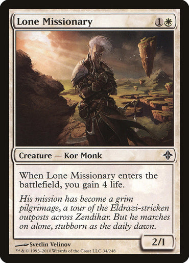 Lone Missionary [Rise of the Eldrazi]