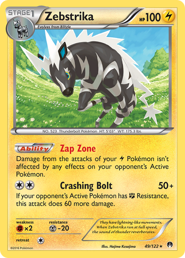 Zebstrika (49/122) [XY: BREAKpoint] 