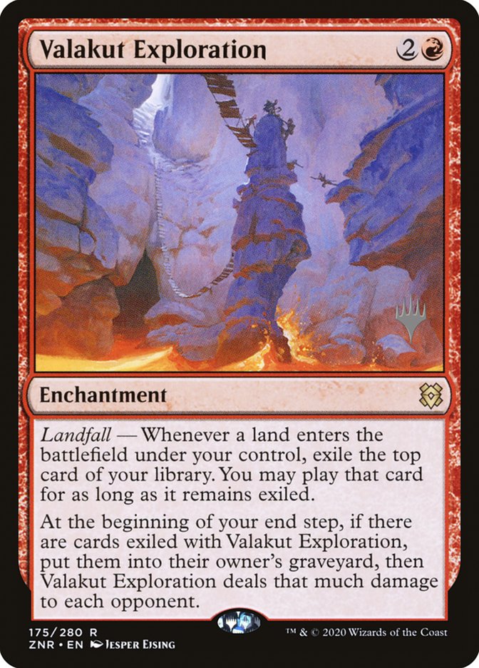 Valakut Exploration (Promo Pack) [Zendikar Rising Promos] 