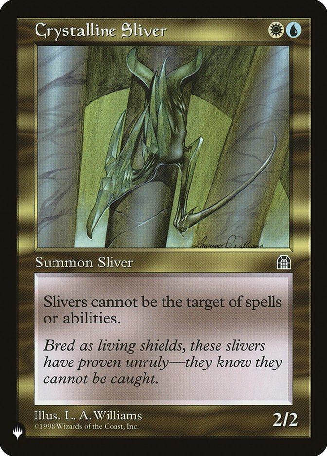 Crystalline Sliver 