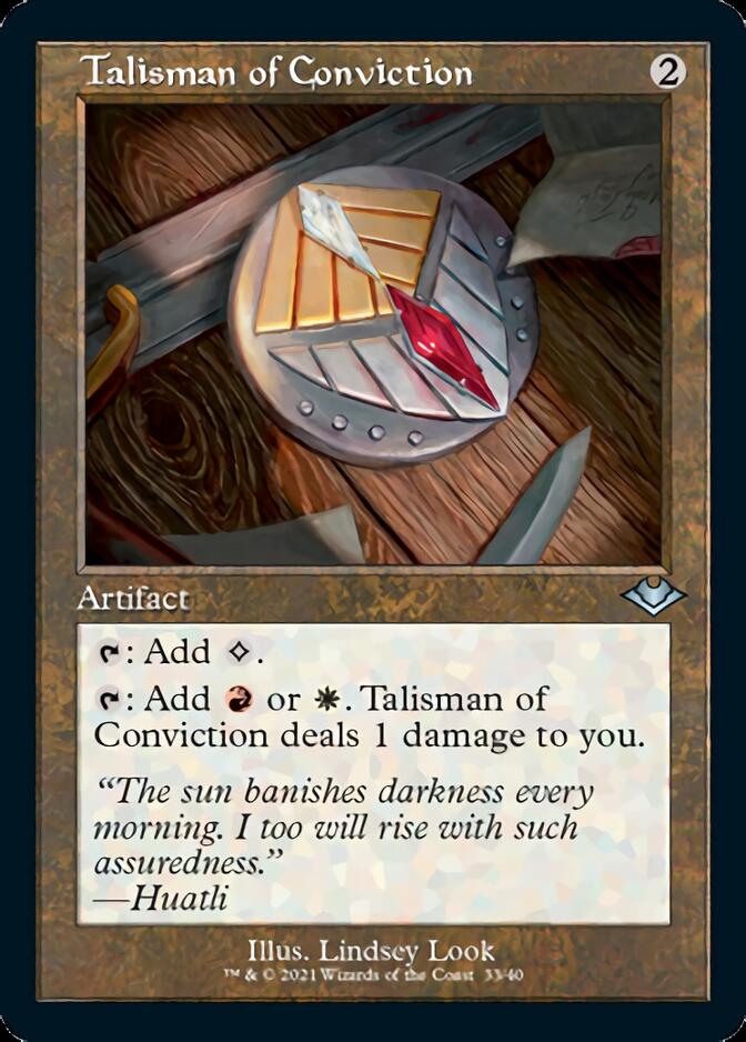 Talisman of Conviction (Retro) [Modern Horizons] 