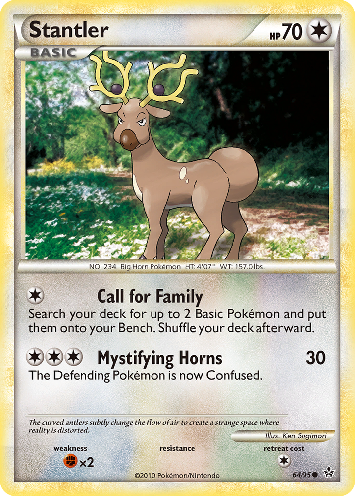 Stantler (64/95) [HeartGold &amp; SoulSilver: Unleashed] 