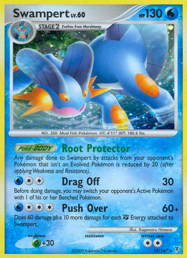 Swampert (12/147) (Theme Deck Exclusive) [Platinum: Supreme Victors] 