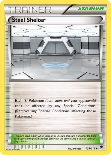 Steel Shelter (105/119) [XY: Phantom Forces]