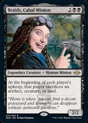 Braids, Cabal Minion (Foil Etched) [Modern Horizons 2] 