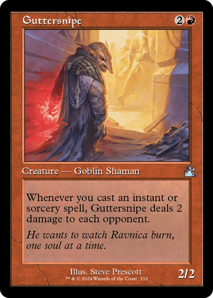 Guttersnipe (Retro Frame) [Ravnica Remastered] 