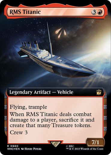 RMS Titanic (Extended Art) (Surge Foil) [Doctor Who] 