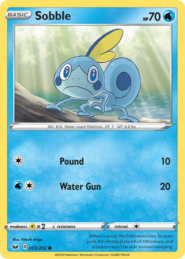 Sobble (055/202) [Sword & Shield: Base Set]