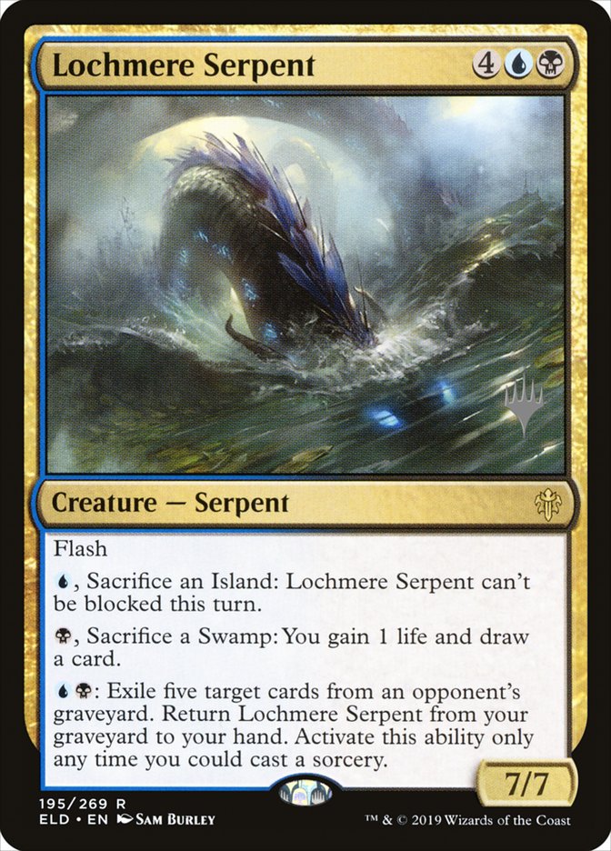 Lochmere Serpent (Promo Pack) [Throne of Eldraine Promos] 