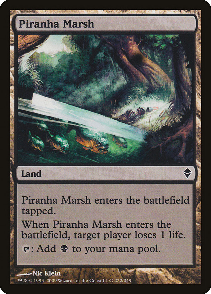 Piranha Marsh [Zendikar] 