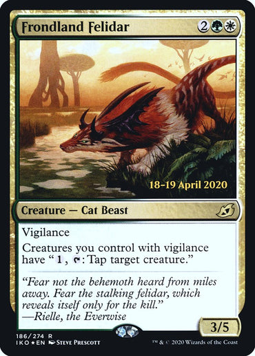 Frondland Felidar [Ikoria: Lair of Behemoths Prerelease Promos] 