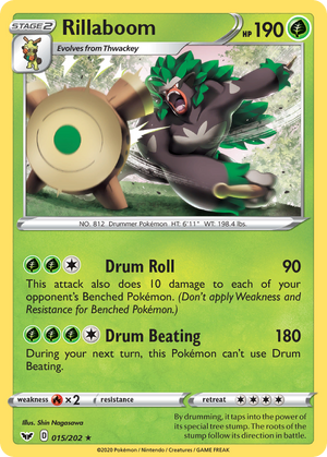 Rillaboom (015/202) [Sword &amp; Shield: Base Set] 
