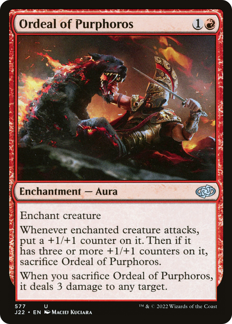 Ordeal of Purphoros [Jumpstart 2022] 