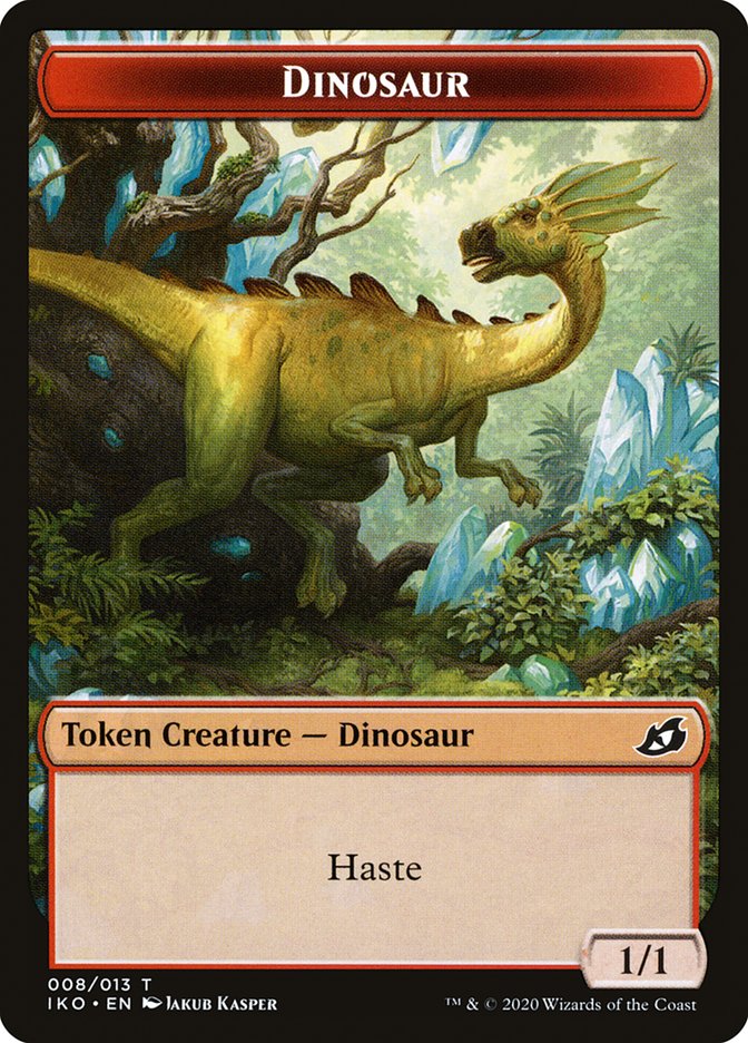 Dinosaur Token [Ikoria: Lair of Behemoths Tokens] 