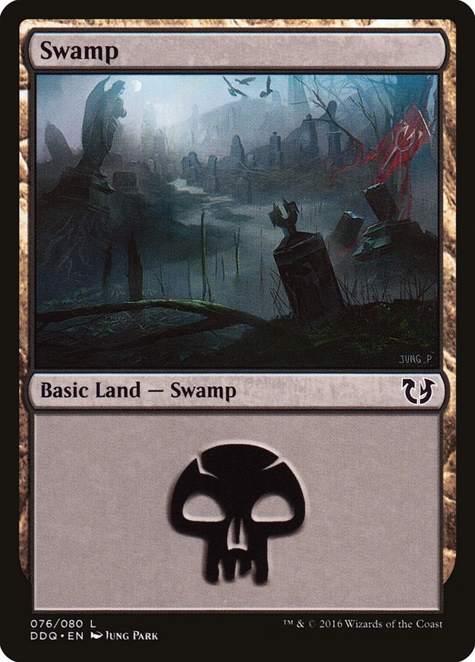 Swamp (76) [Duel Decks: Blessed vs. Cursed] 