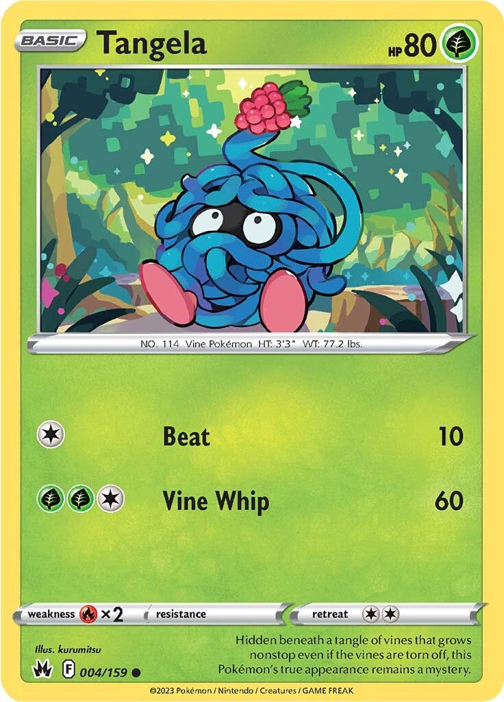 Tangela (004/159) [Sword & Shield: Crown Zenith] 