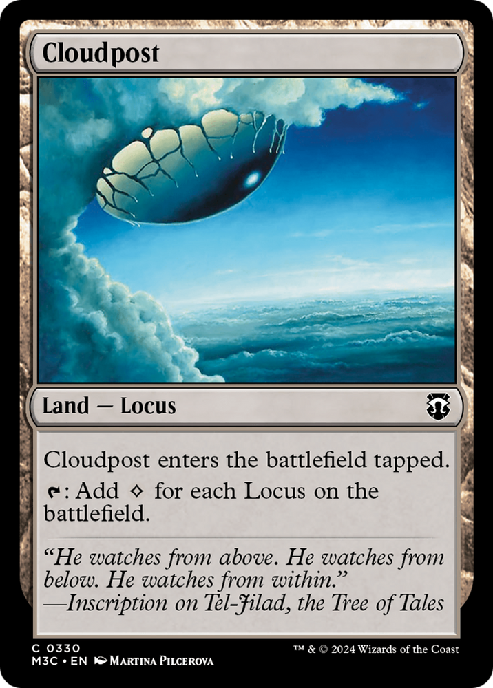 Cloudpost (Ripple Foil) [Modern Horizons 3 Commander] 