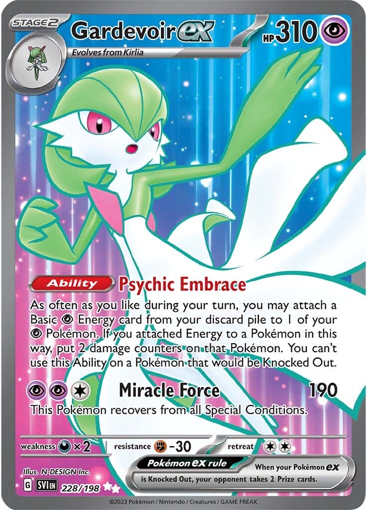 Gardevoir ex (228/198) [Scarlet & Violet: Base Set] 