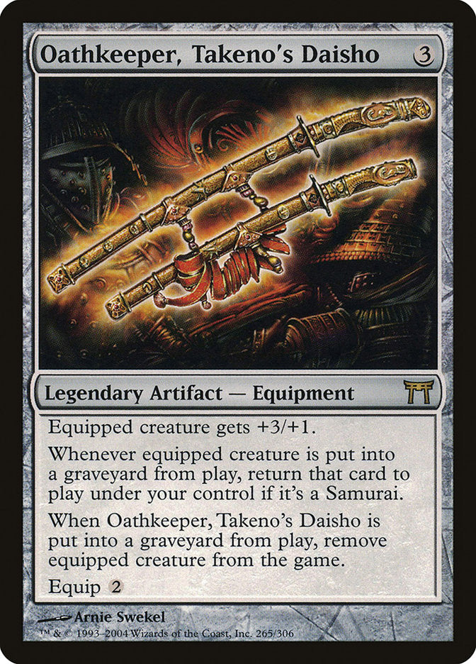 Oathkeeper, Takeno's Daisho [Champions of Kamigawa] 