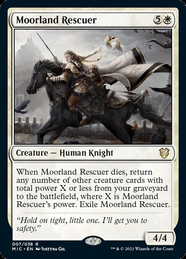 Moorland Rescuer [Innistrad: Midnight Hunt Commander] 