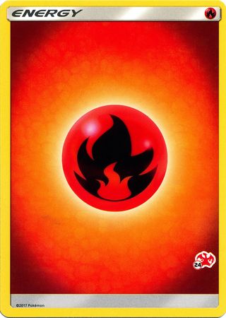 Fire Energy (Charizard Stamp #24) [Battle Academy 2020] 