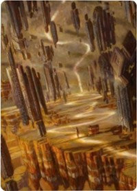 Brightclimb Pathway Art Card [Zendikar Rising Art Series] 