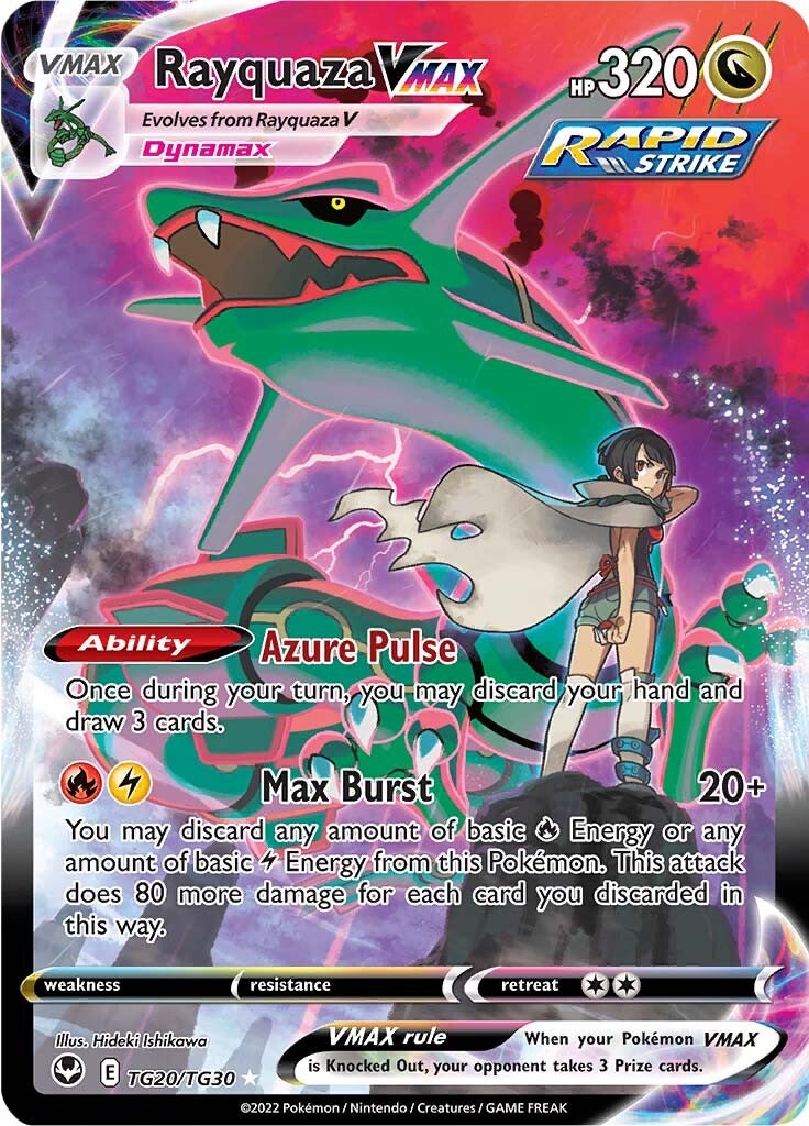 Rayquaza VMAX (TG20/TG30) [Sword & Shield: Silver Tempest] 