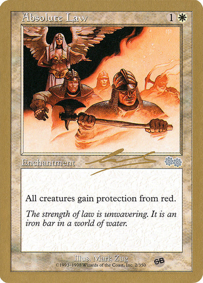 Absolute Law (Nicolas Labarre) (SB) [World Championship Decks 2000] 