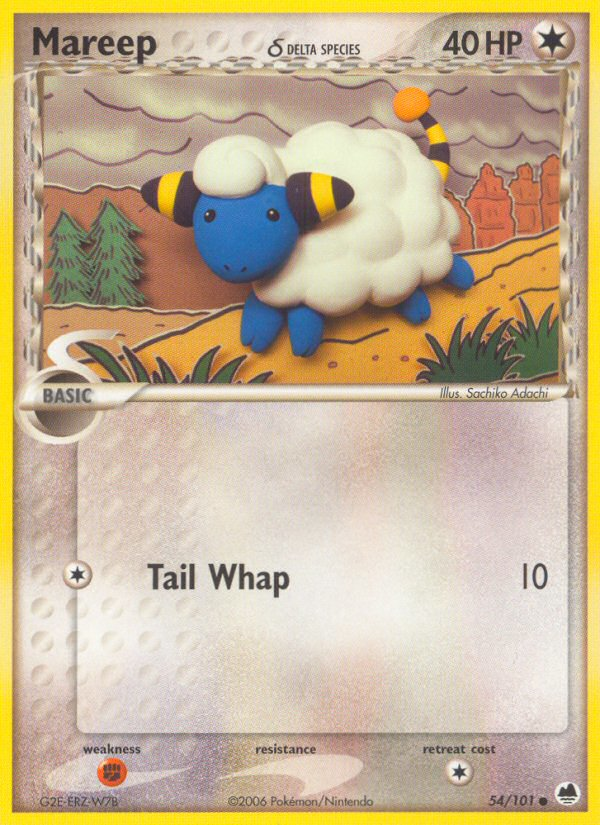 Mareep (54/101) (Delta Species) [EX: Dragon Frontiers] 