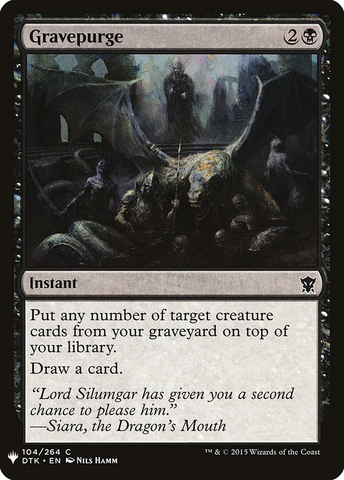 Gravepurge [Mystery Booster] 