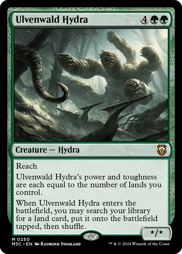 Ulvenwald Hydra (Ripple Foil) [Modern Horizons 3 Commander] 